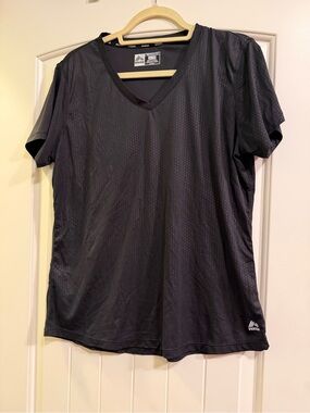 RBX Black Performance Tee with White Logo